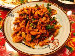 炸虾-闯关东东北农家菜(崂山石老人店)