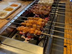 老羊肉串-河坝烧烤串城(银亭路店)