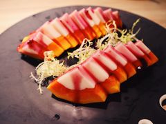 蓝莓鲜奶木瓜-味莊·青岛菜(云霄路店)