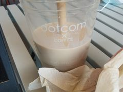 冰博克拿铁-dotcom coffee古点咖啡(致真大厦店)