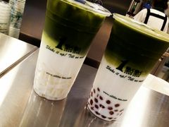 波霸抹茶拿铁-1点点(望京万象汇店)