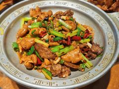 干锅肥肠护心肉-95号酱骨·一块豆腐(展春园西路店)