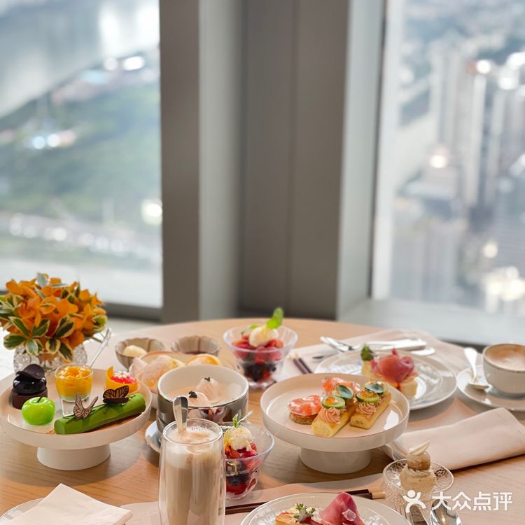 广州性价比最高的高空下午茶丨瑰丽Patina