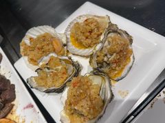 蒜蓉粉丝蒸扇贝-水木锦堂·自助铁板烧(世贸天阶店)