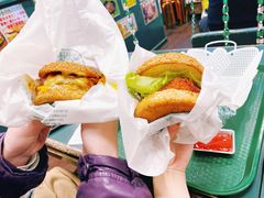 芝士牛肉汉堡-幸运小丑汉堡(Bay Area本店)