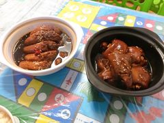 老巴子招牌鸡脖饭-蘑菇圈·云南野生菌菇炒饭·巷口食堂(悦荟店)
