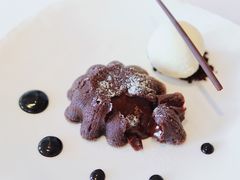 巧克力熔岩蛋糕-Jean Georges