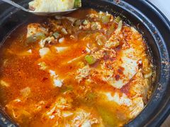 嫩豆腐汤-贤花饭店(城阳店)