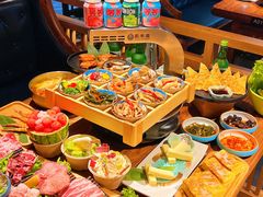 -明洞阿姨·韩式酱蟹烤肉·创意料理(三元桥店)