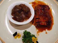 蜜汁叉烧拼海蜇-红棉中餐厅·广州海航威斯汀酒店