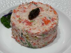 堪察加帝王蟹蟹肉沙拉-马克西姆俄罗斯餐厅(通亚街店)