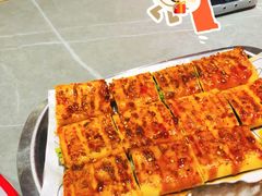 烤韭菜豆皮-丽伟的串·烧烤·砂锅(季景天地店)