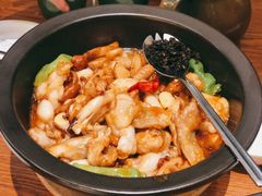 黑松露牛肝菌焖牛蛙-云海肴·汽锅鸡·云南菜(苏州中心店)