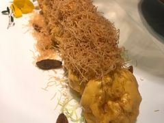 海胆沙律虾球-汤城小厨•粤菜•靓汤(金融街店)