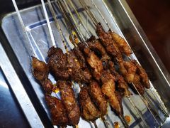 烤羊肉串-老孙家泡馍(洒金桥店)