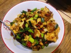 腊八豆炒荷包蛋-湘味淳(千禧街店)