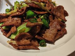 鲜椒爆炒猪肝-绿茶餐厅(西单老佛爷店)