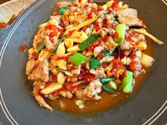 黔北糟辣椒炒肉-树厨贵州菜(铜仁花果山店)