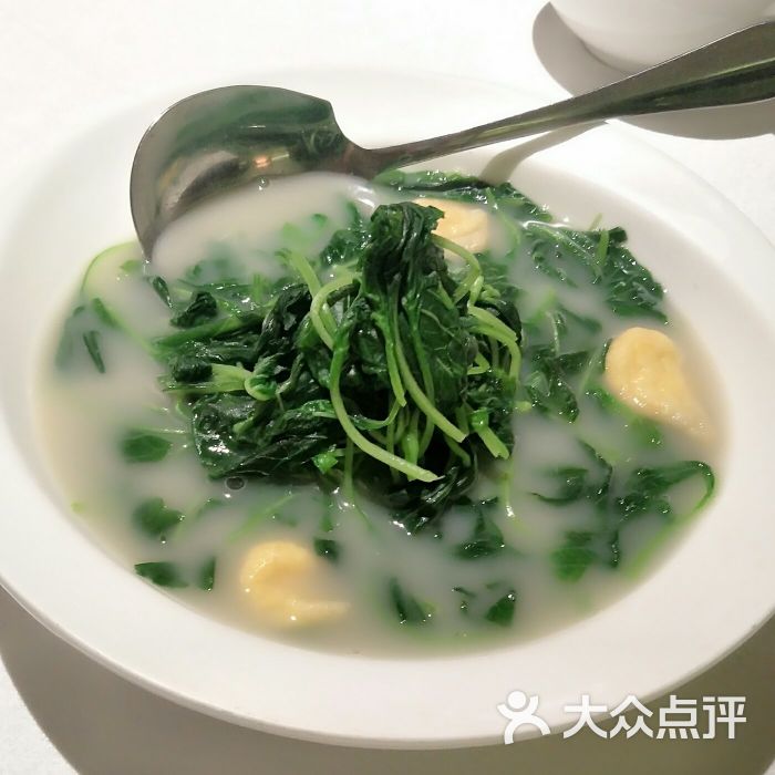 鲍鱼王子南国苑(东方美爵店)浓汤浸时蔬图片 - 第7张