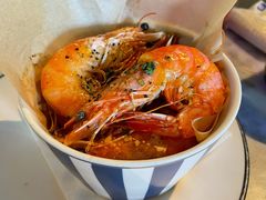蒜香味南美白对虾-玛尚诺意式餐厅(官舍店)