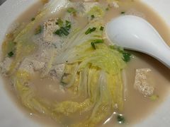 骨汤豆腐炖白菜-谷连天安心食堂(裕华万达店)