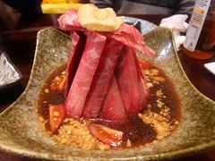 黑毛牛生牛肉沙拉-円满日式居酒屋(蓉花路美食街店)