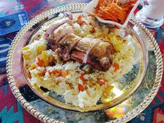 脆皮鸡腿手抓饭-巴尔喀十新疆餐厅(开发区店)