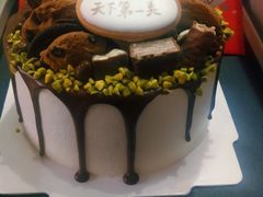 line巧克力蛋糕-半勺舒舒生日蛋糕店