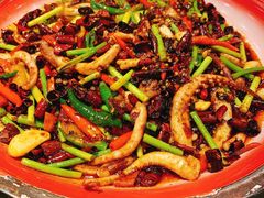 双椒鱿鱼须-灶东家民间菜(回兴店)