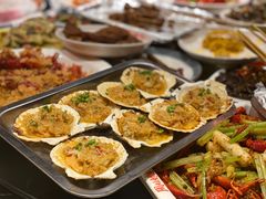 烤扇贝-周姑娘不等味·牛羊肉火锅·螃蟹罗氏虾·烤鱼烤串(高邮店)