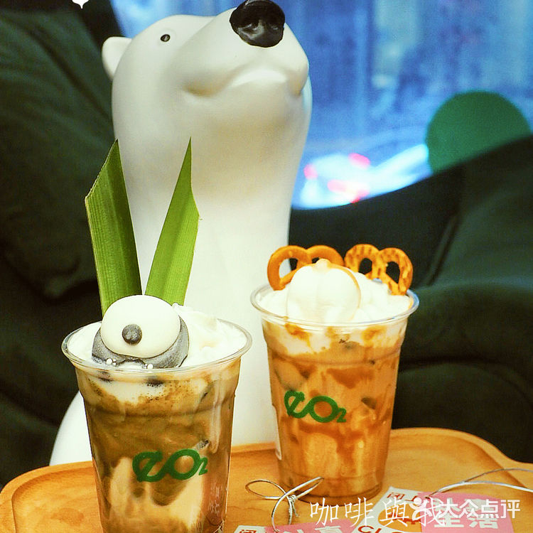 魔都新晋网红绿|燕麦咖啡的天花板