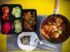 锅包肉-喇喇排骨火锅·传统韩式脊骨汤(望京西园总店)