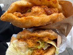 -小红车炸蛋葱油饼