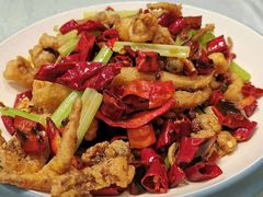 干煸鱿鱼须-陈傻子餐厅(世纪都会店)