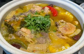 Sour Cabbage Chicken Hot Pot