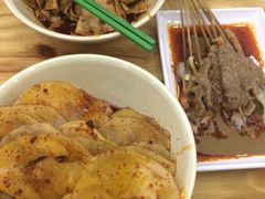 洋芋片，豆皮，牛肚-马三洋芋片(兰州总店)