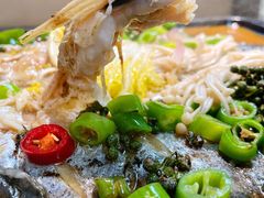 鲜青椒烤鱼-探鱼·鲜青椒爽麻烤鱼(苏宁广场店)