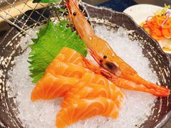 三文鱼刺身-稻早料理美术馆(城阳店)
