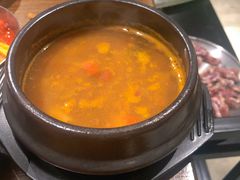 大酱汤-·缸桶屋·韩式牛肋条自助烤肉(西湖D11店)