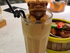 大利醒狮冰奶茶-食大利香港茶餐厅(南亚风情第一城店)