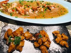 雪花糖醋里脊-绿茶餐厅(深圳龙华天虹购物中心店)