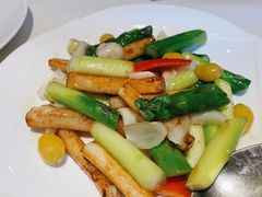 淮山银杏炒幼芦笋-利苑酒家(华熙国际店)