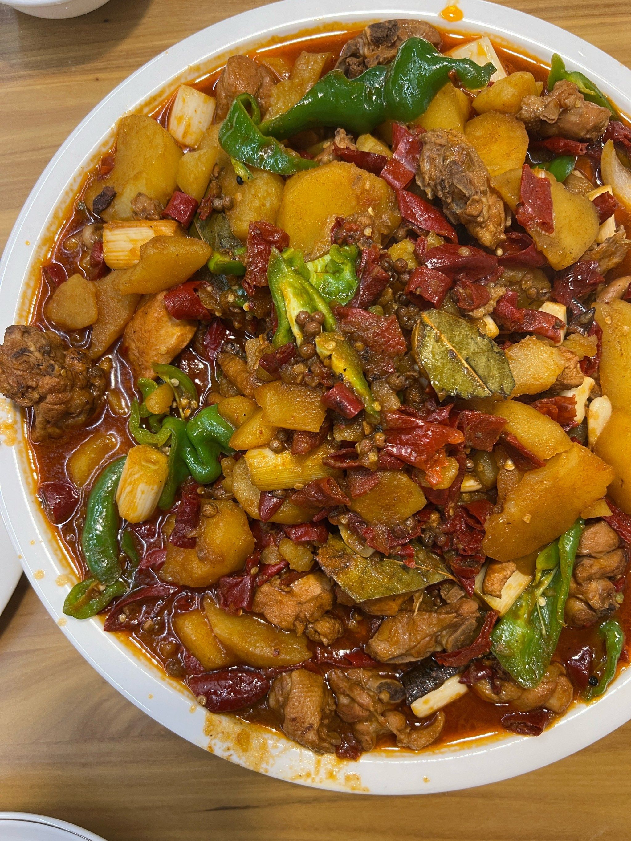 大盘鸡来辣一下