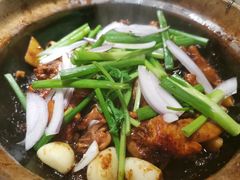啫啫鸡煲-老廣食堂(区庄店)