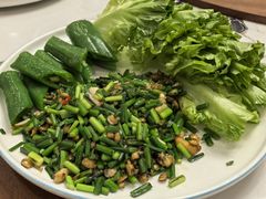 生菜包韭菜炒蚬肉-朱仔记食府(江南大道店)