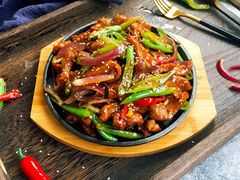 杭椒牛柳-大秦瓦罐(光谷大街店)