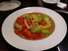 番茄笋干烩丝瓜-上名堂·鱼头好吃(体育场路店)