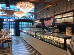 面包甜点陈列柜-牛角村(大族广场店)