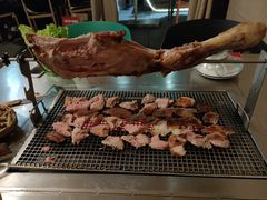 烤羊腿-大汗烧烤滩羊馆(清水河公园店)