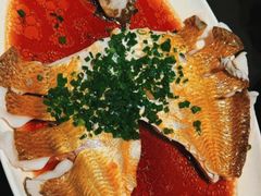 葱油有机武昌鱼-知楚•精致湖北菜(武商MALL店)